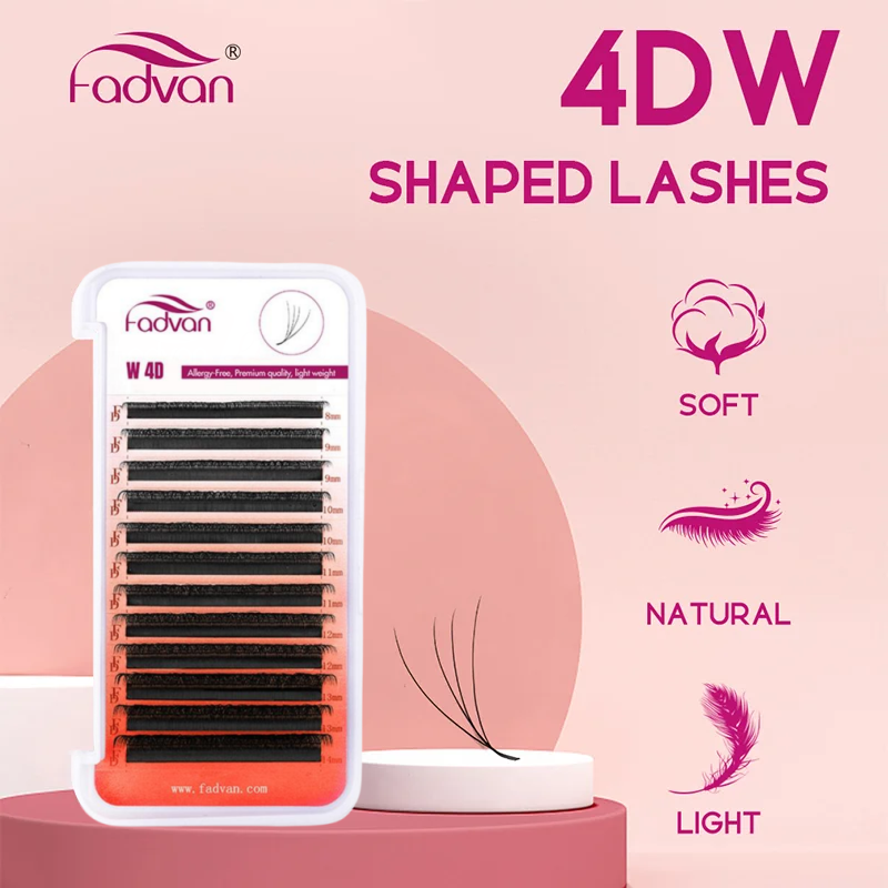 Eyelash Extension Volume Styles - FADVAN 4D W bentuk pra-buat Volume