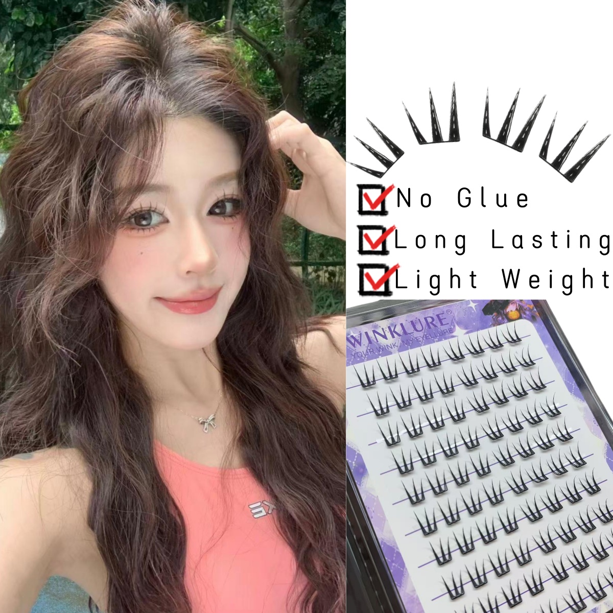 Eyelash Extension No 10 - WINKLURE Bulu Mata Palsu Fairy No-Gule