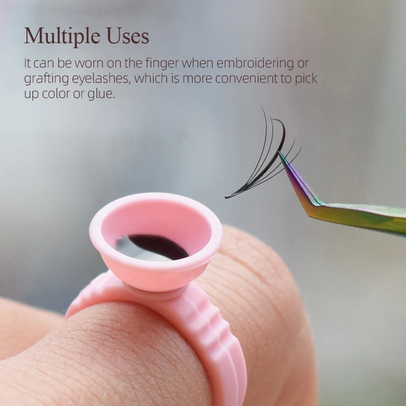 Eyelash Extension Permanent - L pemegang pigmen riasan permanen, wadah