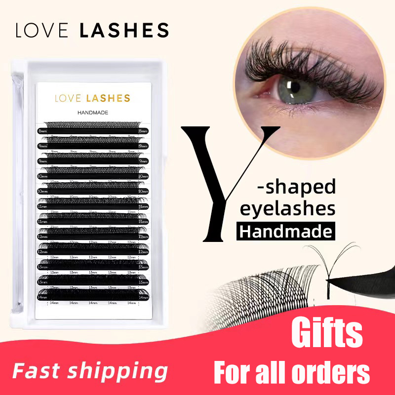 Eyelash Extension Double Volume - Bulu mata cinta YY, bentuk bulu