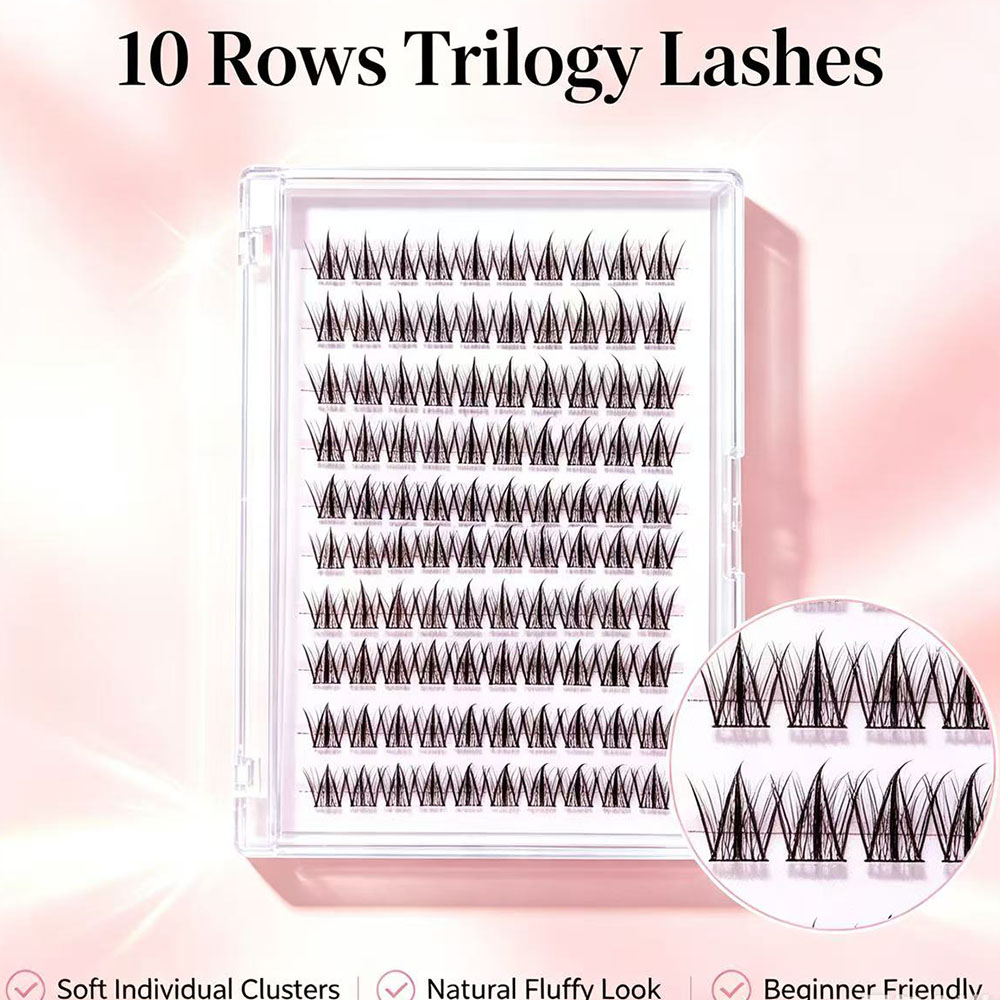 Eyelash Extension No 10 - Bulu Mata Premium Self Adhesive Wispy