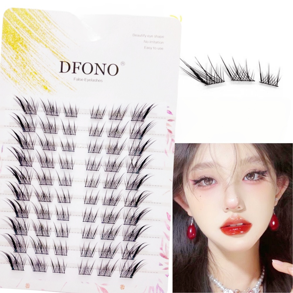 Eyelash Extension In Chinese - 10 Baris Bulu Mata Palsu Su