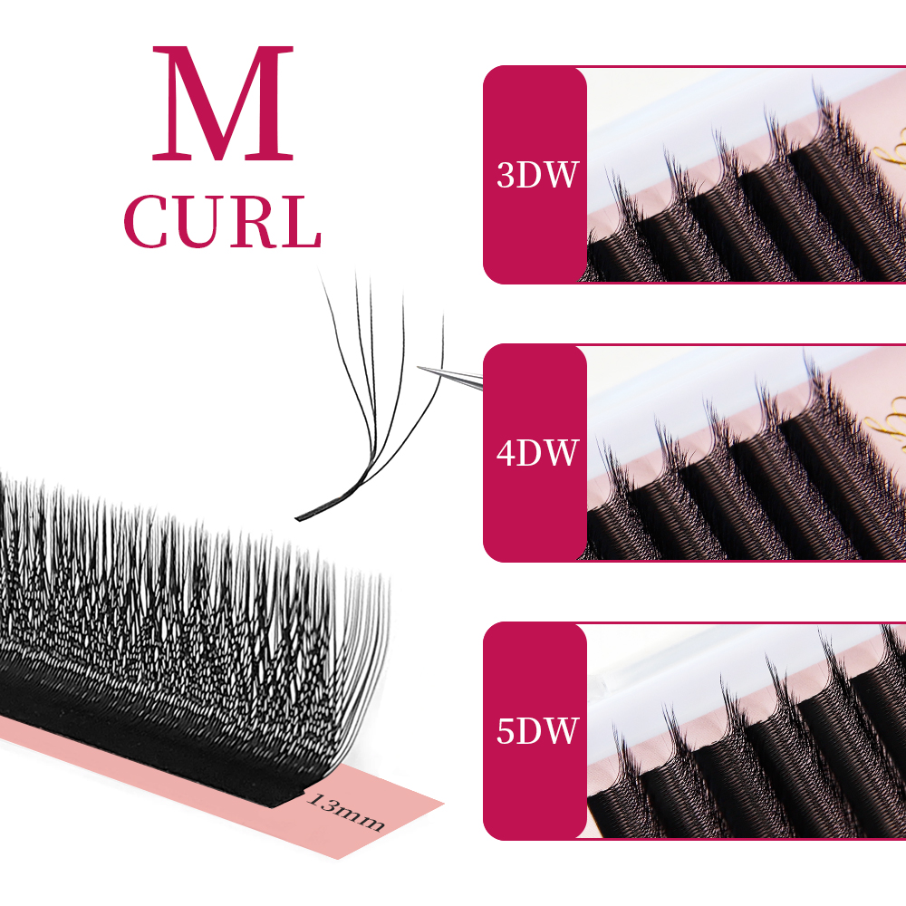 Eyelash Extension Volume Styles - Ekstensi Bulu Mata Goddess W3D 4D