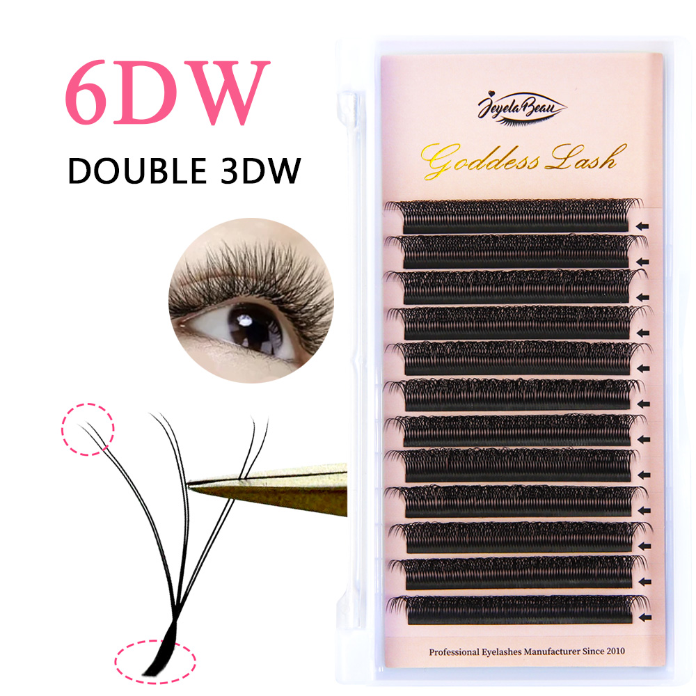 Eyelash Extension Double Volume - Ekstensi Bulu Mata Goddess Double 3D/4DW