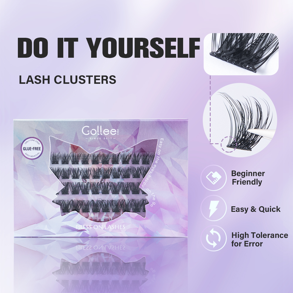 Eyelash Extension No 10 - Gollee Bulu Mata Palsu Tempel Sendiri