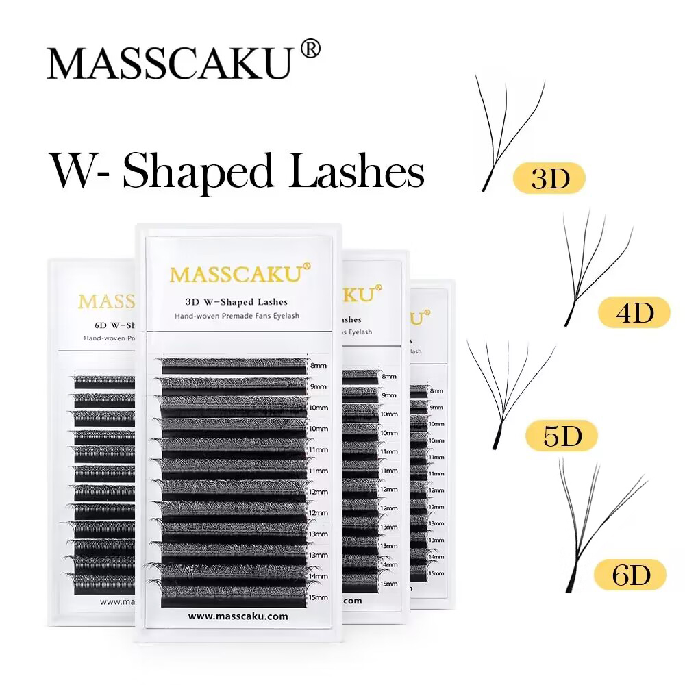 Eyelash Extension Volume Styles - MASSCAKU ekstensi bulu mata palsu, ekstensi