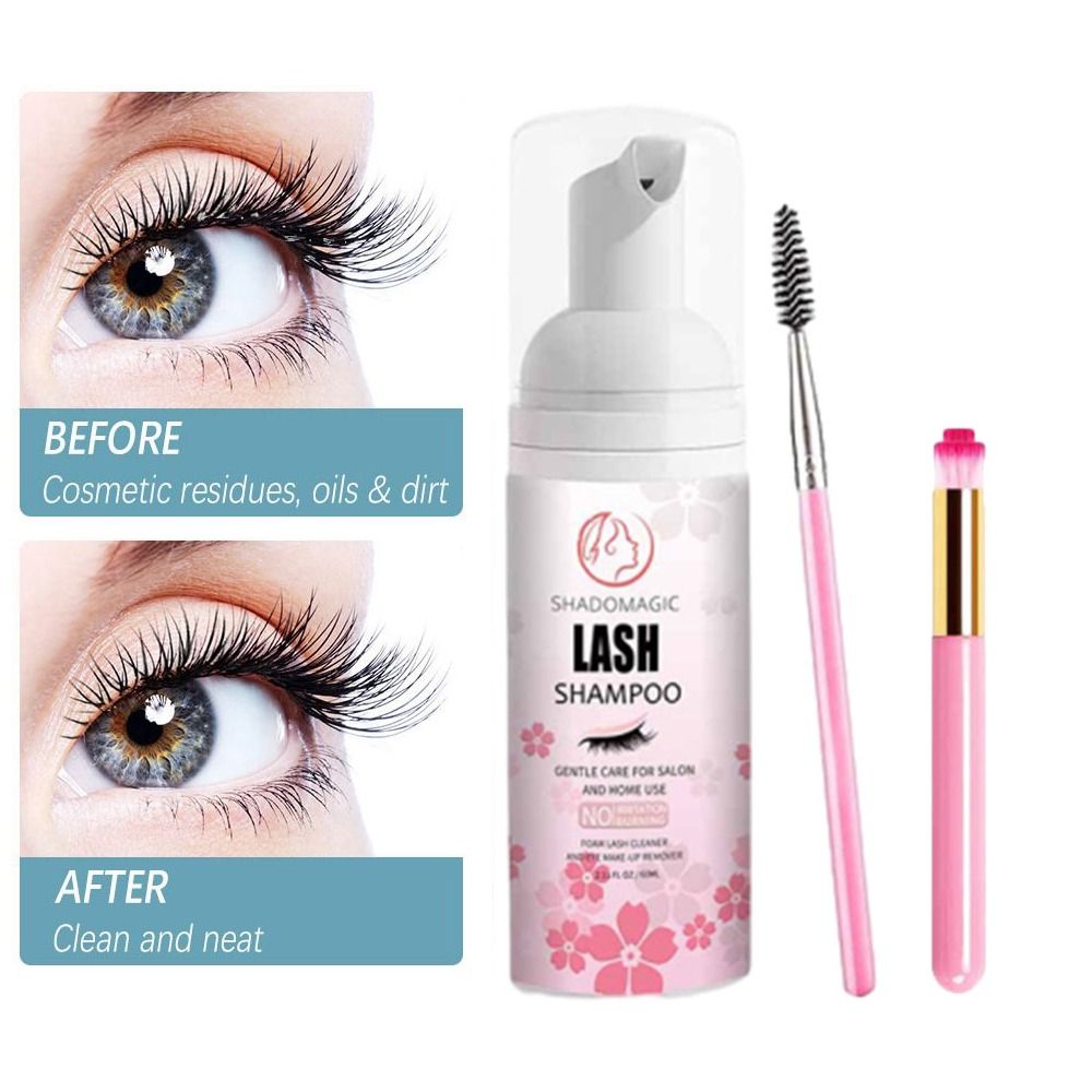 Mousse Pembersih Bulu Mata Lem - Eyelash Extension Is Safe ulasan dan harga