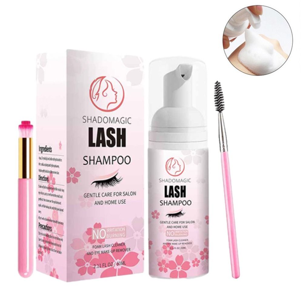 Mousse Pembersih Bulu Mata Lem - Eyelash Extension Is Safe ulasan dan harga