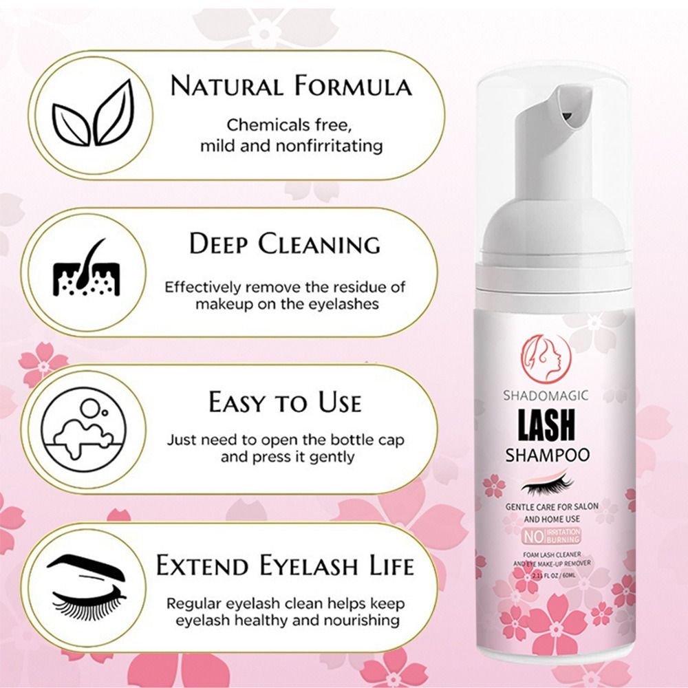 Mousse Pembersih Bulu Mata Lem - Eyelash Extension Is Safe ulasan dan harga