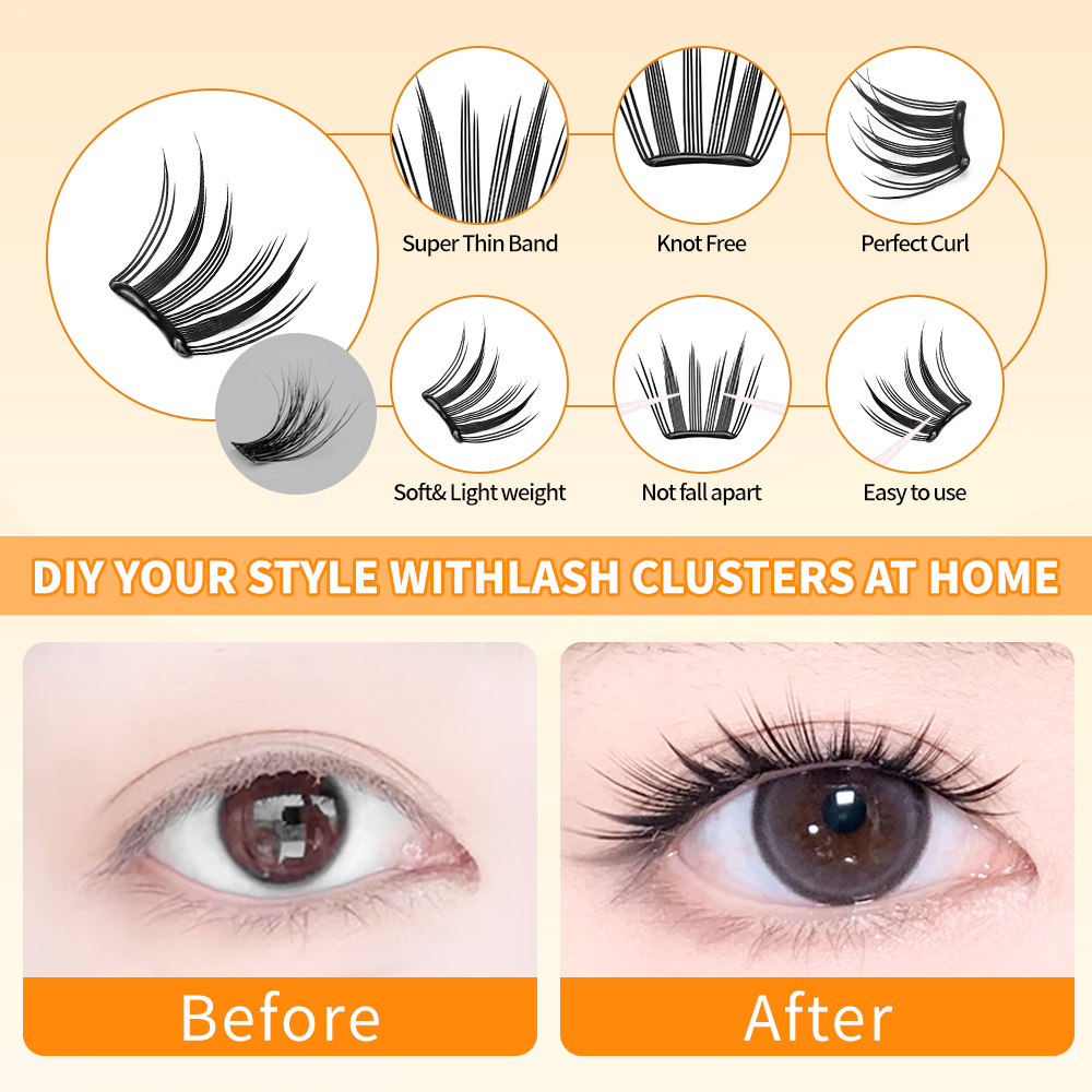 Bulu Mata Palsu Hitam Alami Bu - Eyelash Extension In Chinese ulasan dan harga