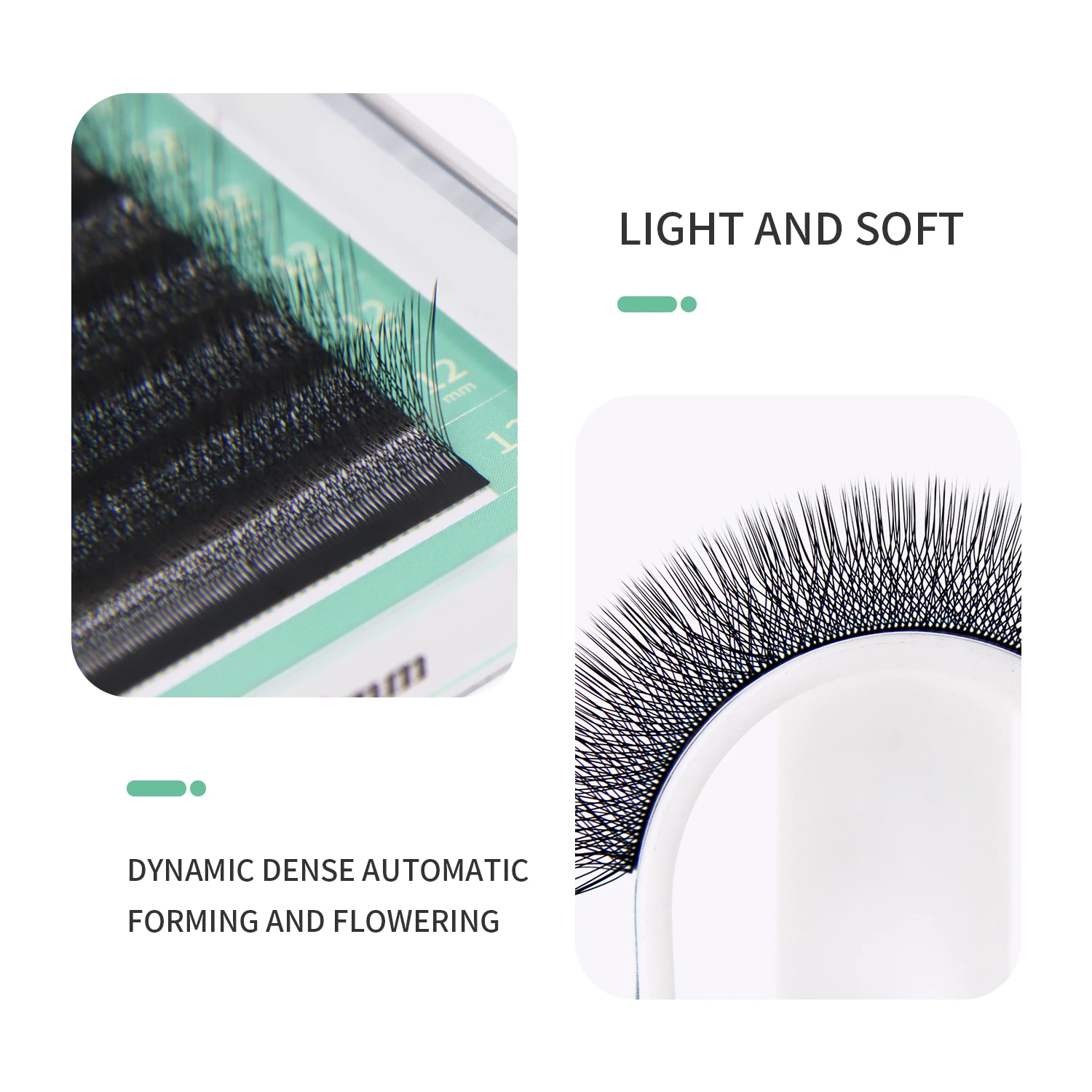 Glamor bulu mata 4D W ekstensi - Eyelash Extension Volume Styles ulasan dan harga