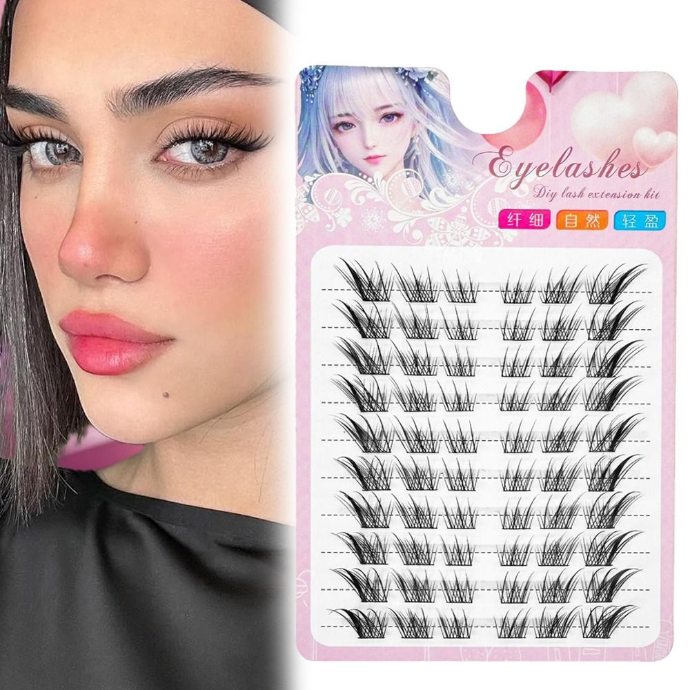 Bulu Mata Palsu 3D Cat Eye Clu - Eyelash Extension C Curl ulasan dan harga