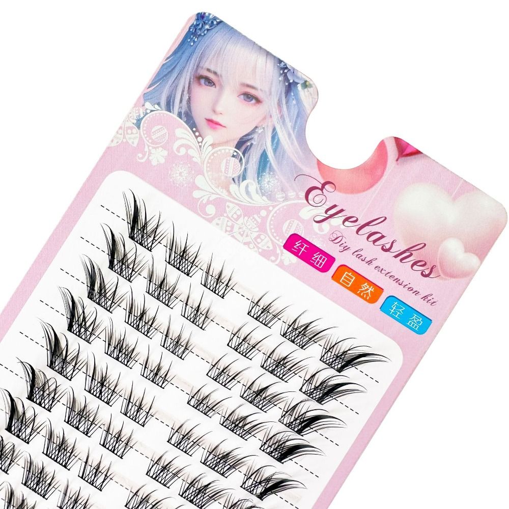 Bulu Mata Palsu 3D Cat Eye Clu - Eyelash Extension C Curl ulasan dan harga