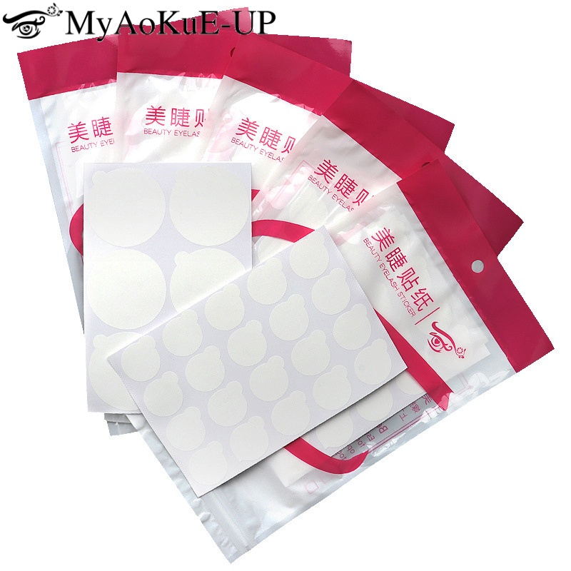 1 Pak Stiker Lem Ekstensi Bulu - Lash Mapping Sticker ulasan dan harga