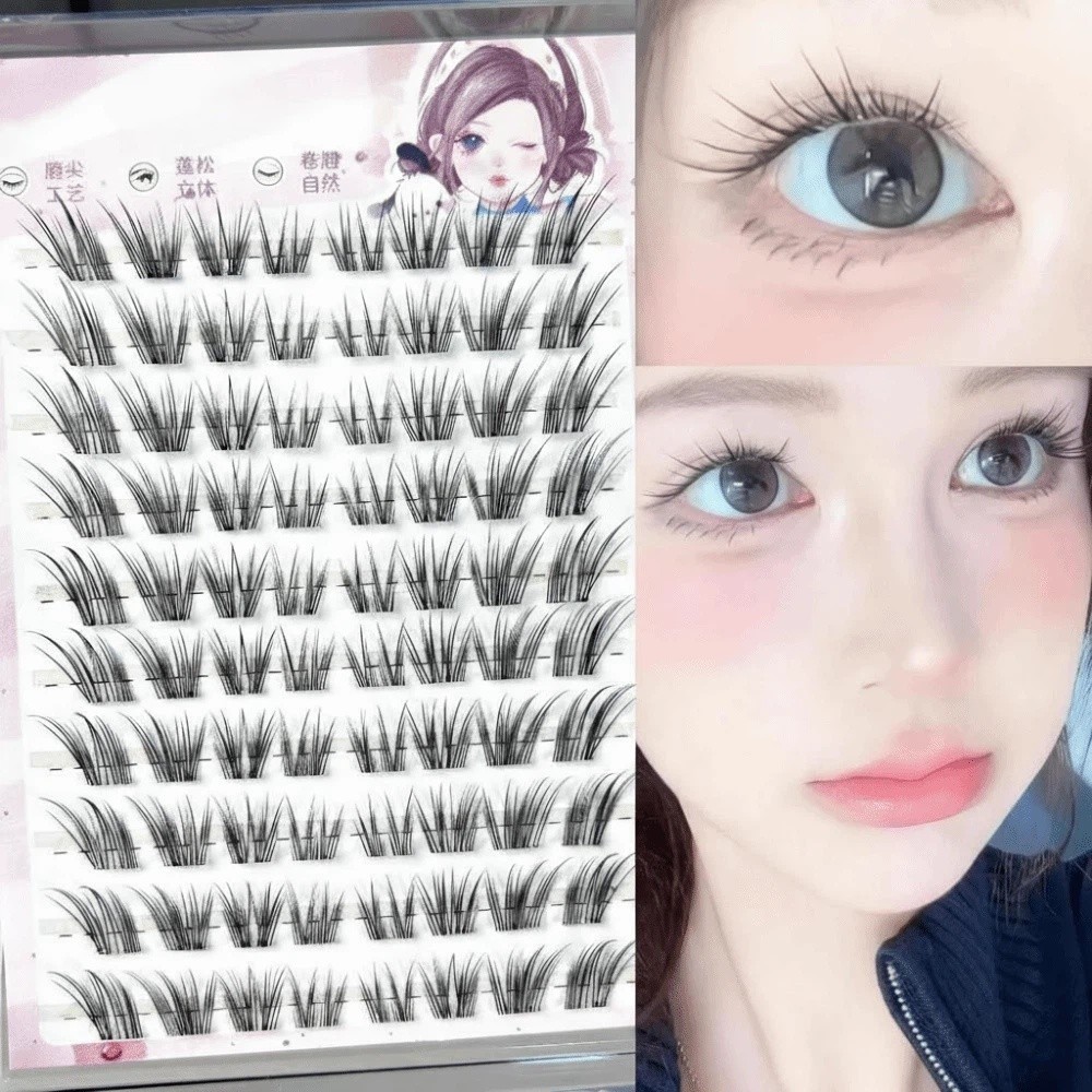 Bulu Mata Palsu Full Strip Gay - Eyelash Extension In Chinese ulasan dan harga