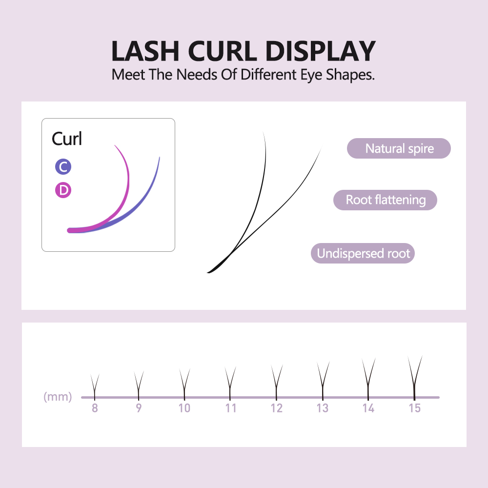 SAKURAHANA 2D YY Lashes Double - Eyelash Extension Double Volume ulasan dan harga