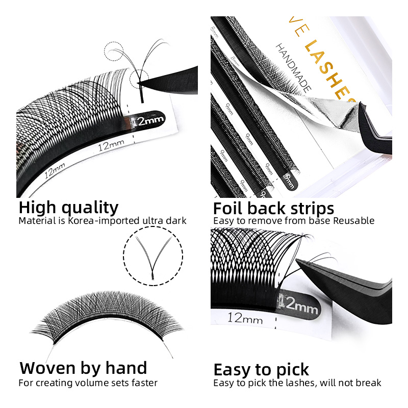 Bulu mata cinta YY, bentuk bul - Eyelash Extension Double Volume ulasan dan harga