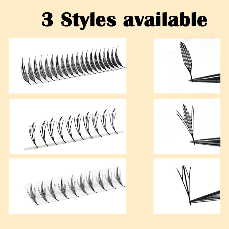 Manga Spire Gaya Baru Bentuk B - Eyelash Extension Volume Styles ulasan dan harga