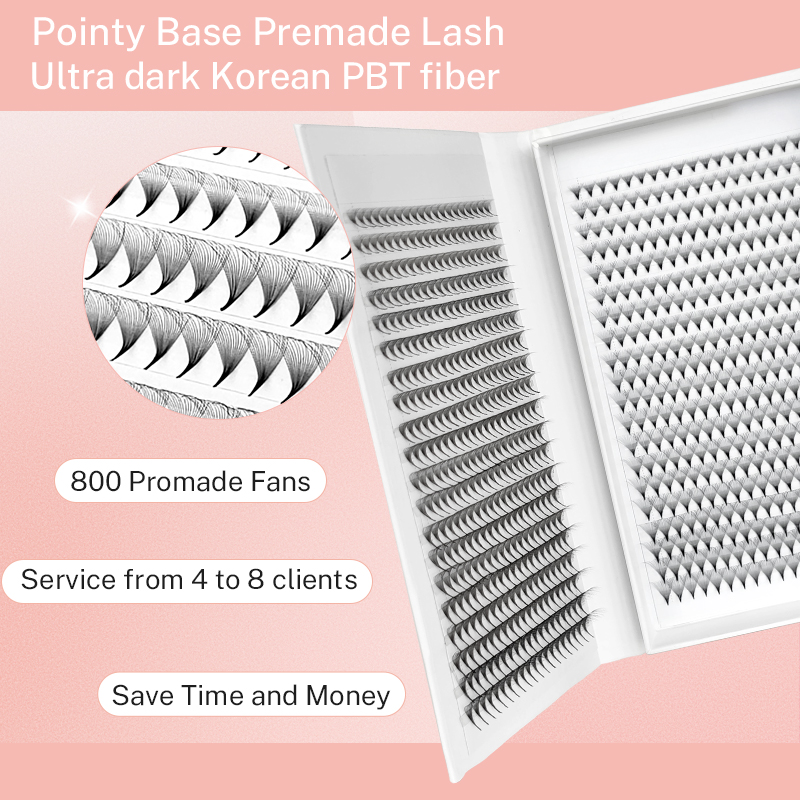 800/1600 Penggemar Bulu Mata V - Eyelash Extension Double Volume ulasan dan harga