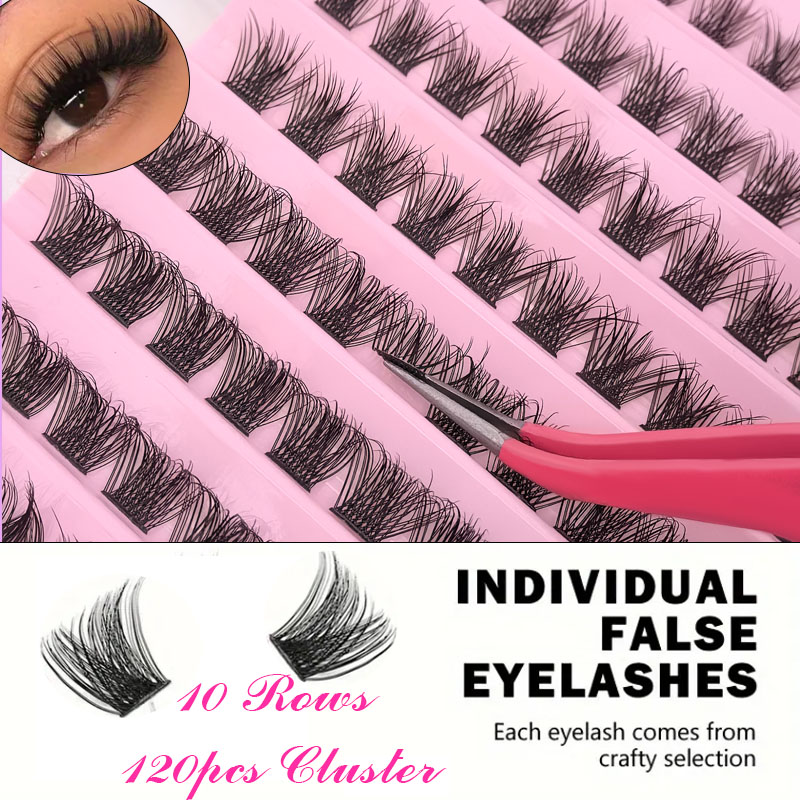 Kit Ekstensi Bulu Mata DIY Clu - Eyelash Extension Review ulasan dan harga