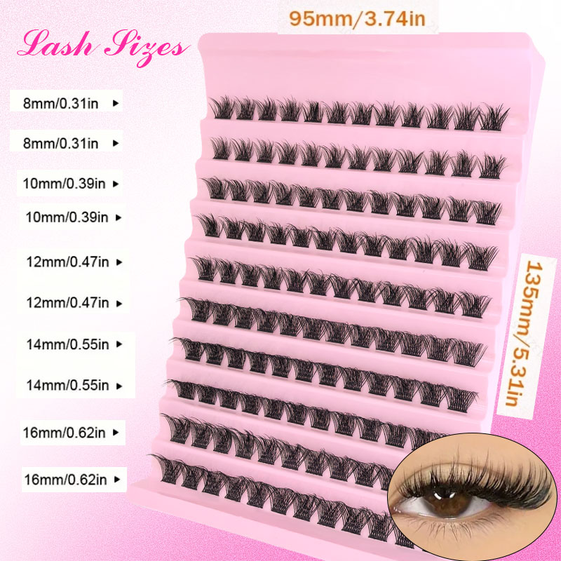 Kit Ekstensi Bulu Mata DIY Clu - Eyelash Extension Review ulasan dan harga