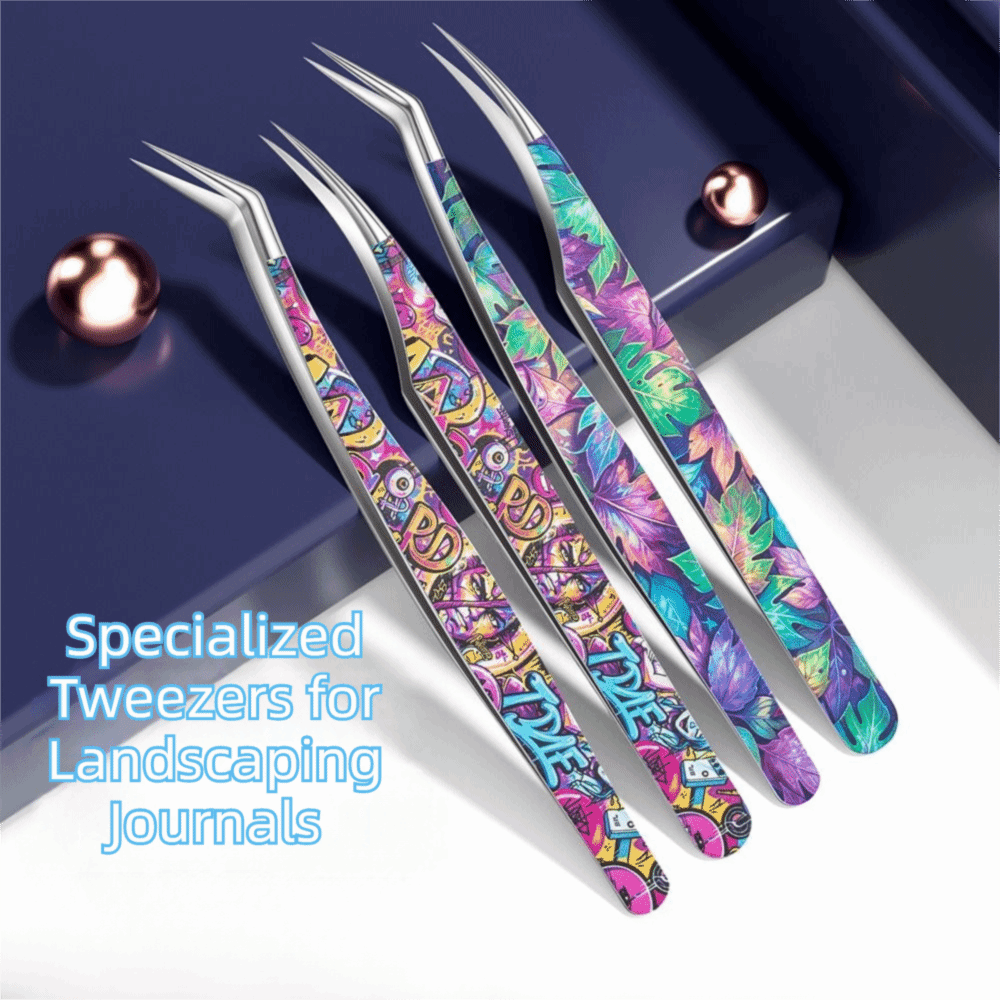 Pinset Stiker Lengkung Logam A - Lash Mapping Sticker ulasan dan harga