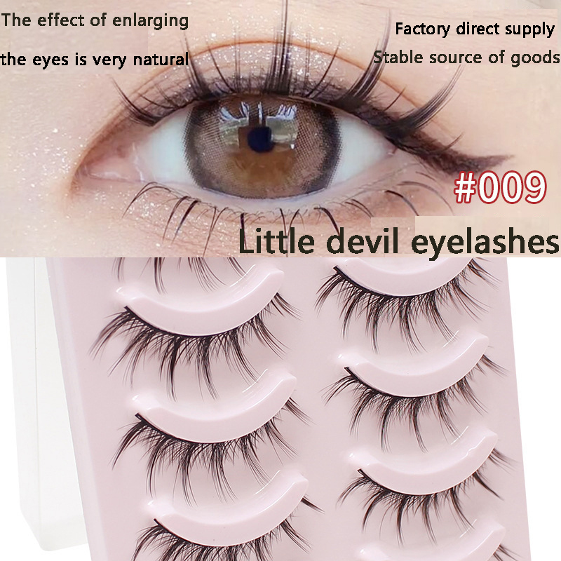 Bulu Mata 5 Pasang Bulu Mata P - Eyelash Extension In Chinese ulasan dan harga