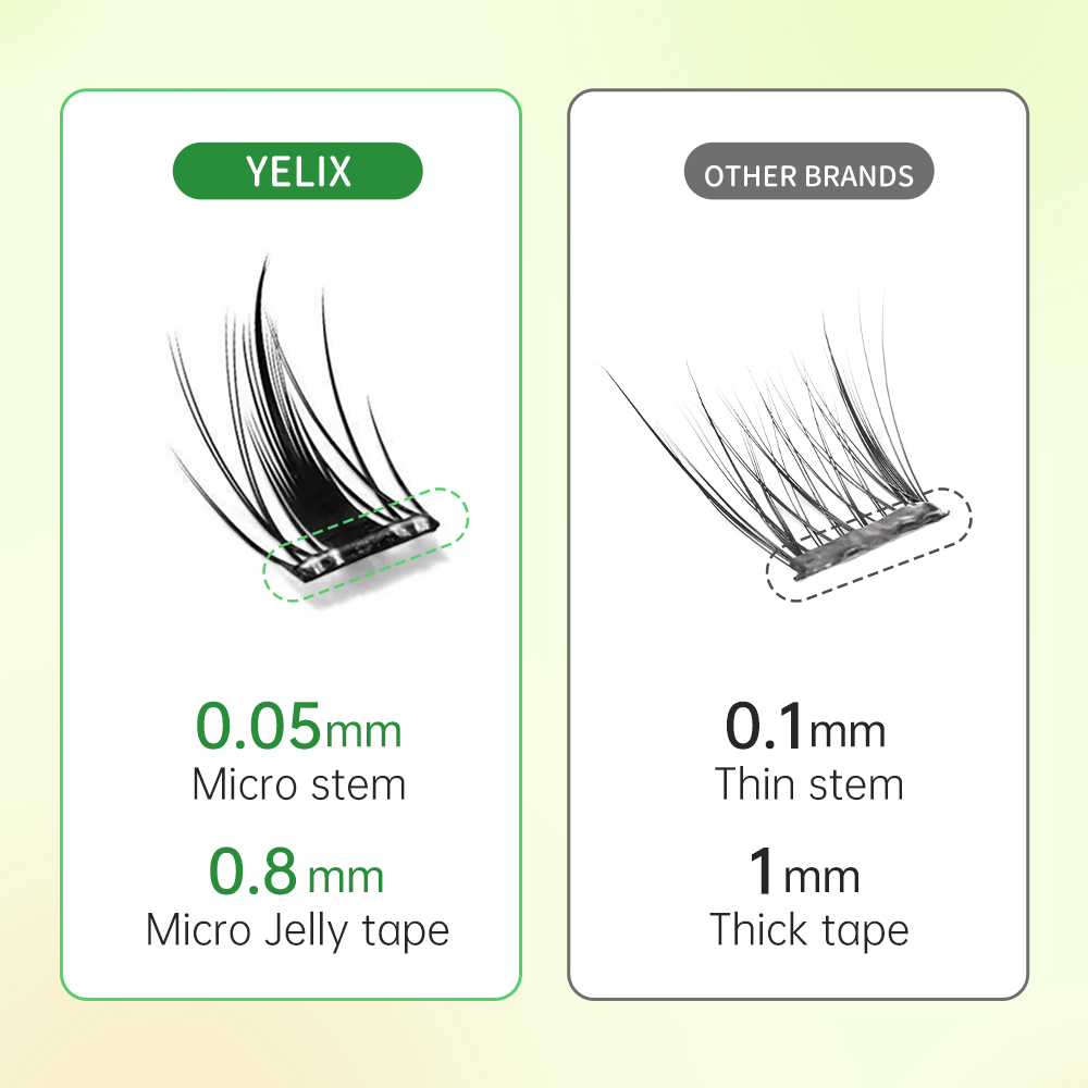 Yelix Bulu Mata Palsu Tanpa Le - Eyelash Extension No 10 ulasan dan harga