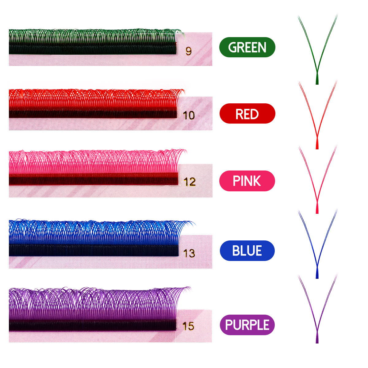 ARISON bulu mata kamu warna ca - Eyelash Extension Double Volume ulasan dan harga