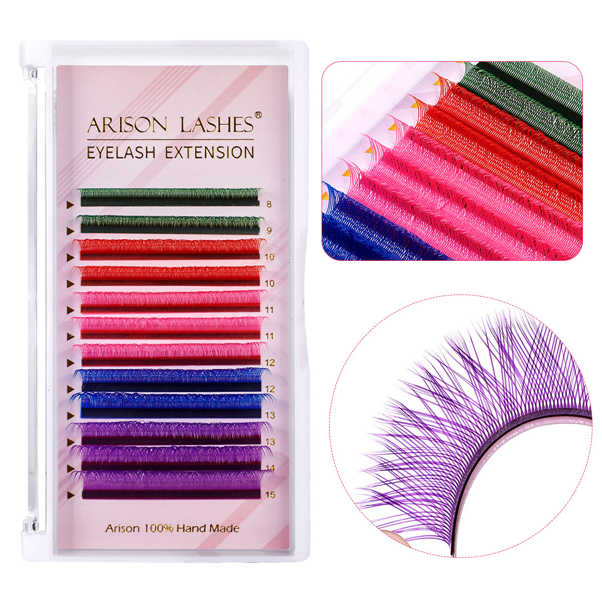 ARISON bulu mata kamu warna ca - Eyelash Extension Double Volume ulasan dan harga