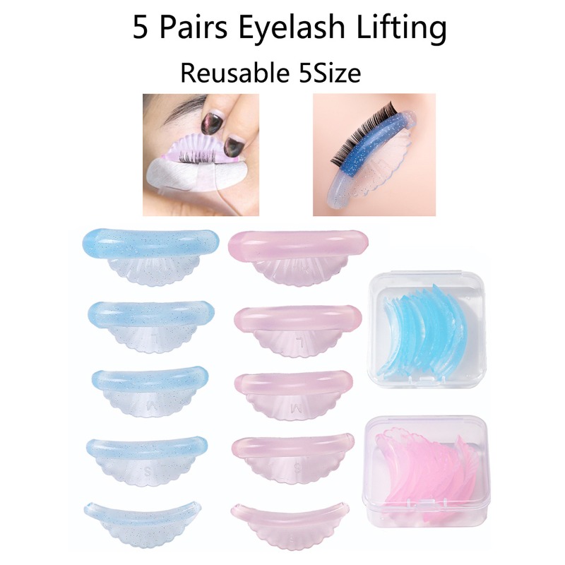 5 Pasang Bantalan Perm Bulu Ma - Eyelash Extension C Curl ulasan dan harga