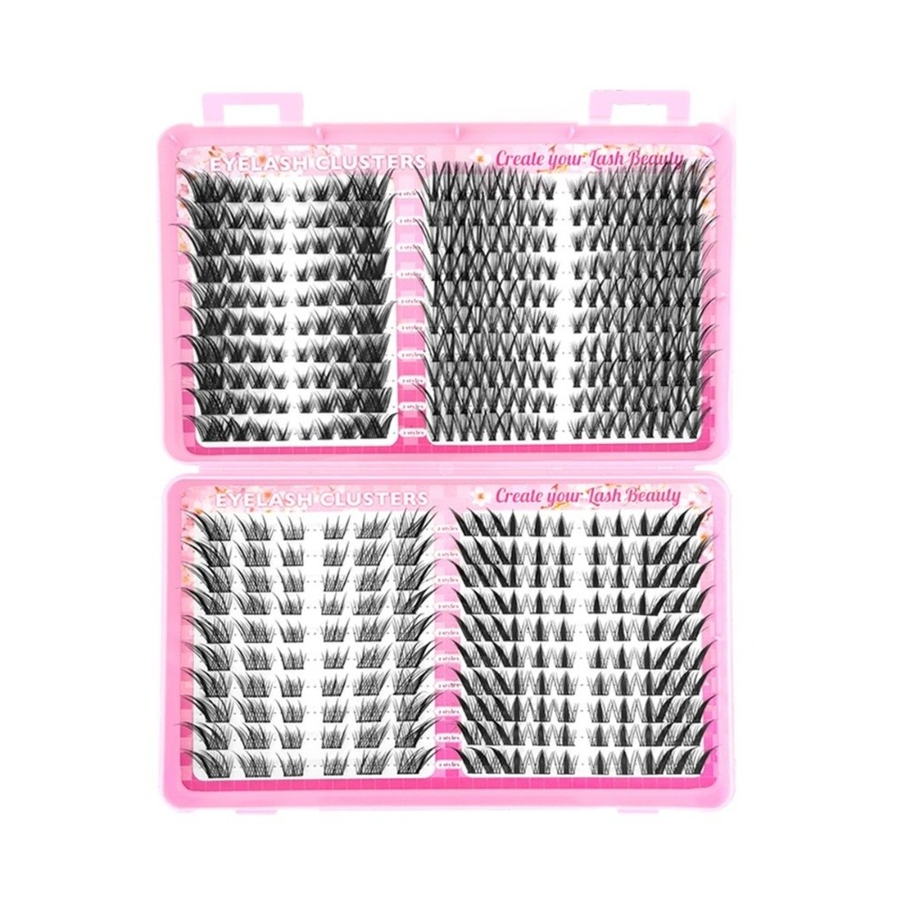 Bulu Mata Palsu Natural Hitam  - Eyelash Extension C Curl ulasan dan harga