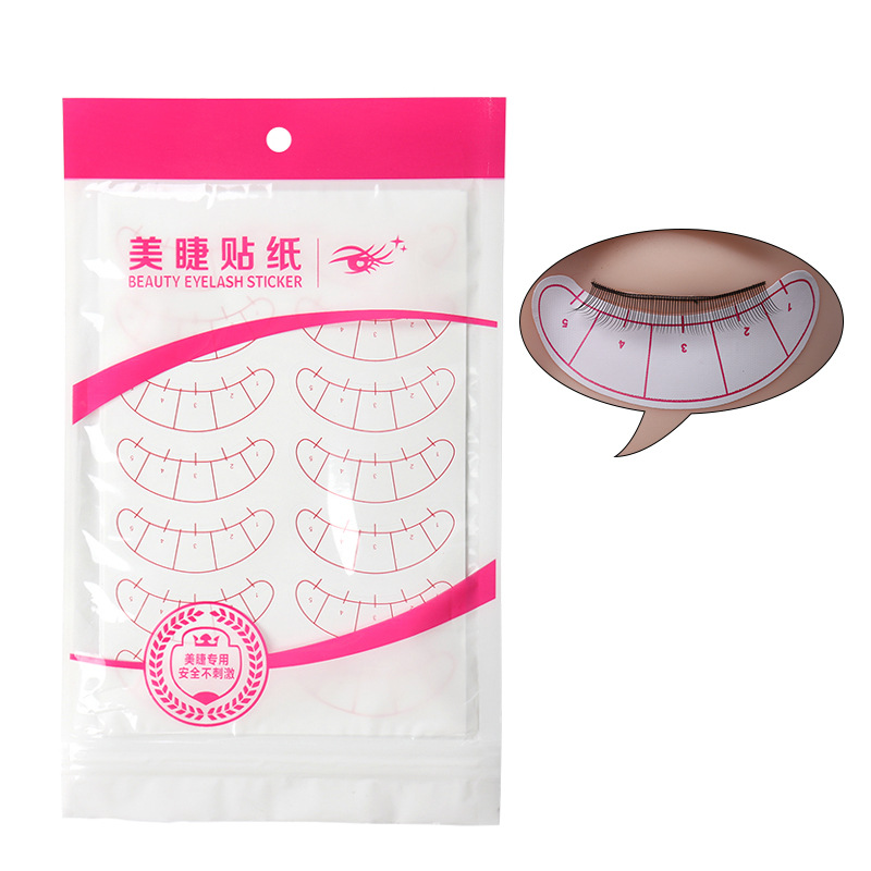 Stiker pemetaan bulu mata 70 p - Lash Mapping Sticker ulasan dan harga