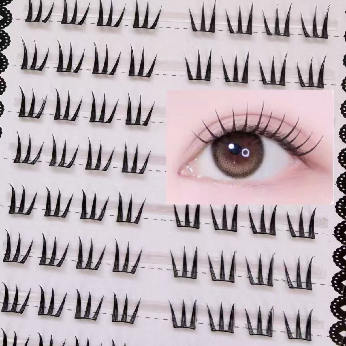 WINKLURE 80 Cluster Bulu Mata  - Eyelash Extension No 10 ulasan dan harga