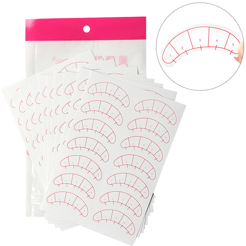 70/140 pasang stiker pemetaan  - Lash Mapping Sticker ulasan dan harga