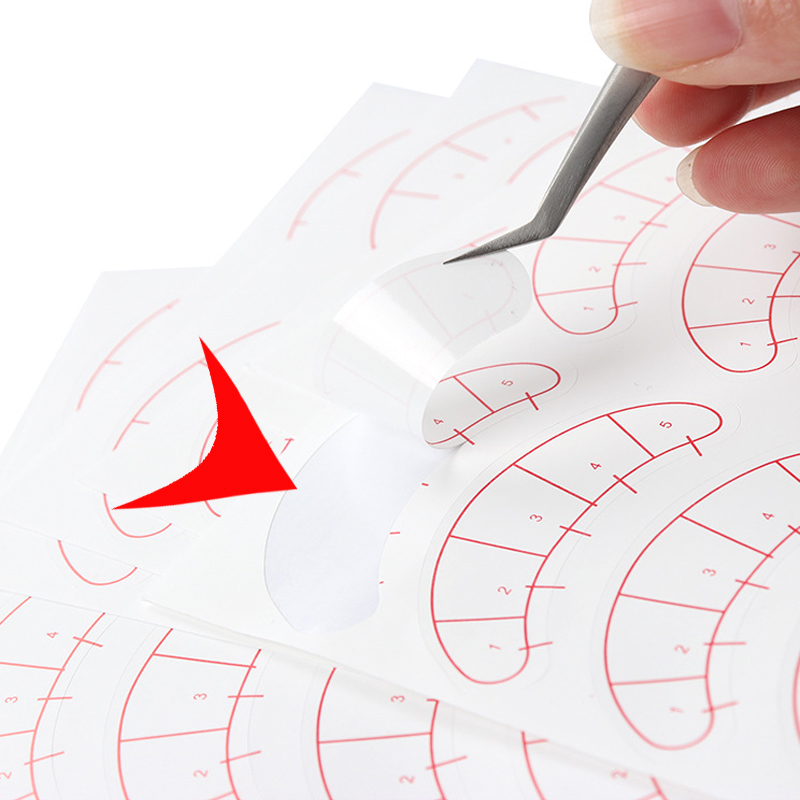 70/140 pasang stiker pemetaan  - Lash Mapping Sticker ulasan dan harga