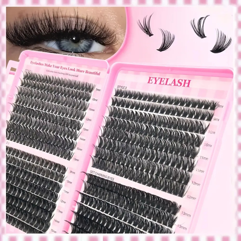 30/40/50/60/80/100D, Tebal 9-1 - Eyelash Extension Volume Styles ulasan dan harga