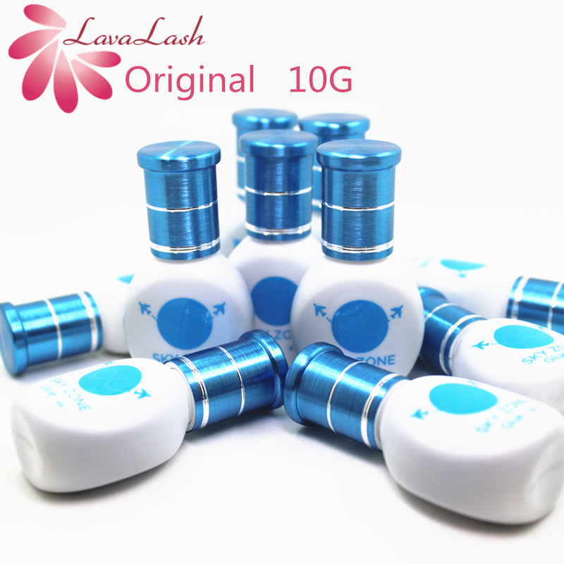 10 Botol/Lot Lem Korea Sky Zon - Eyelash Extension No 10 ulasan dan harga