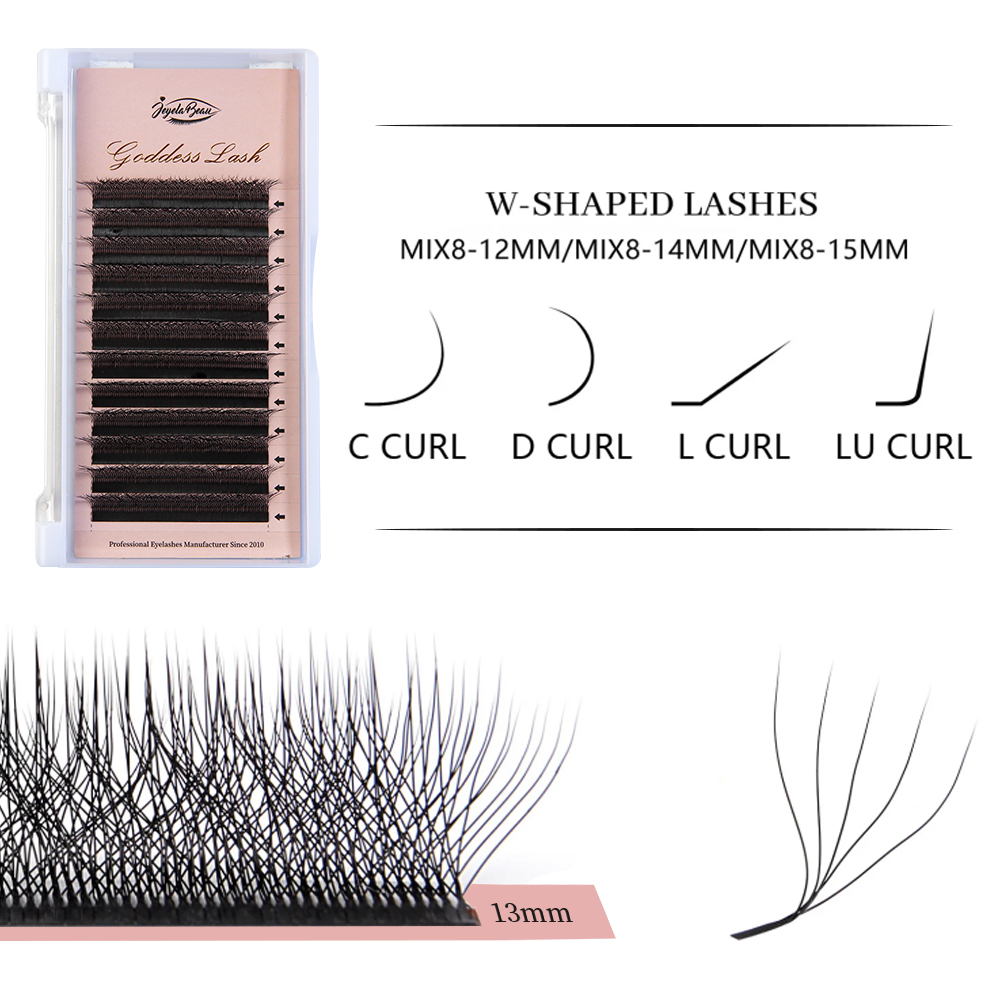 Ekstensi Bulu Mata Goddess W3D - Eyelash Extension Volume Styles ulasan dan harga
