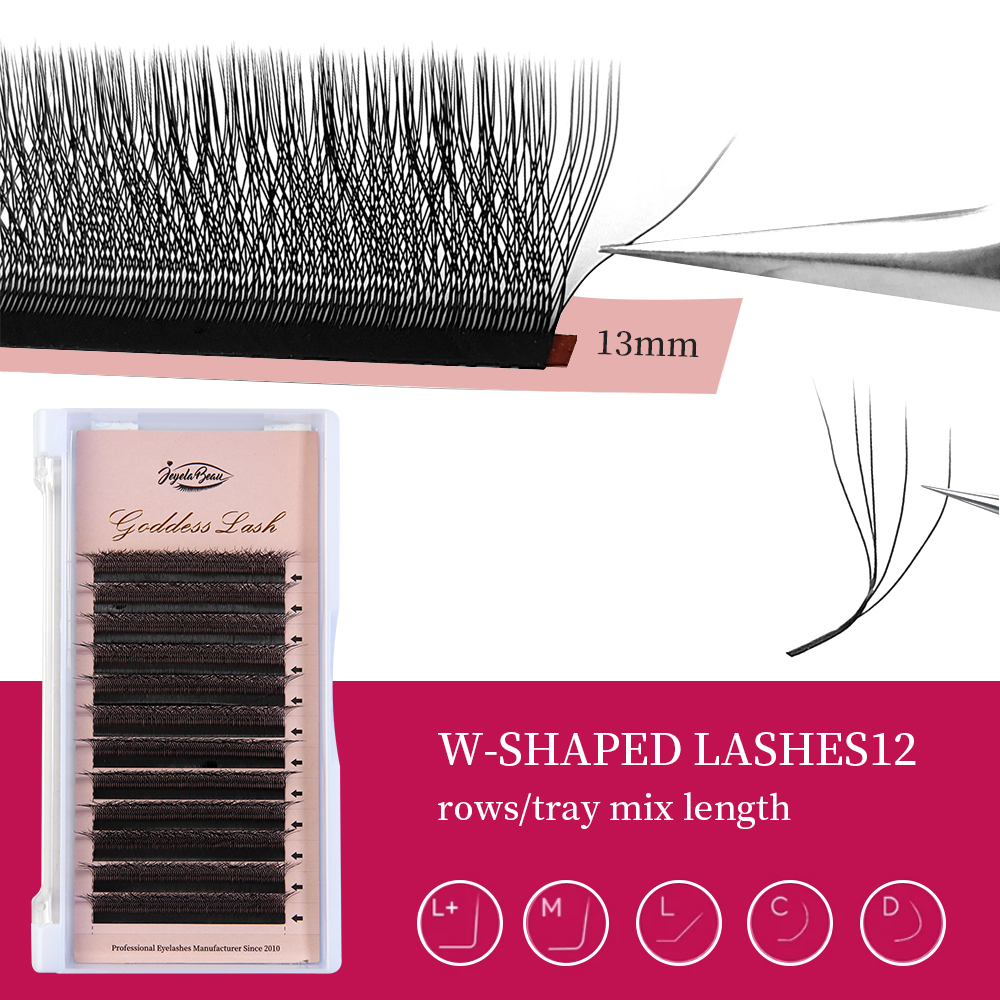 Ekstensi Bulu Mata Goddess W3D - Eyelash Extension Volume Styles ulasan dan harga