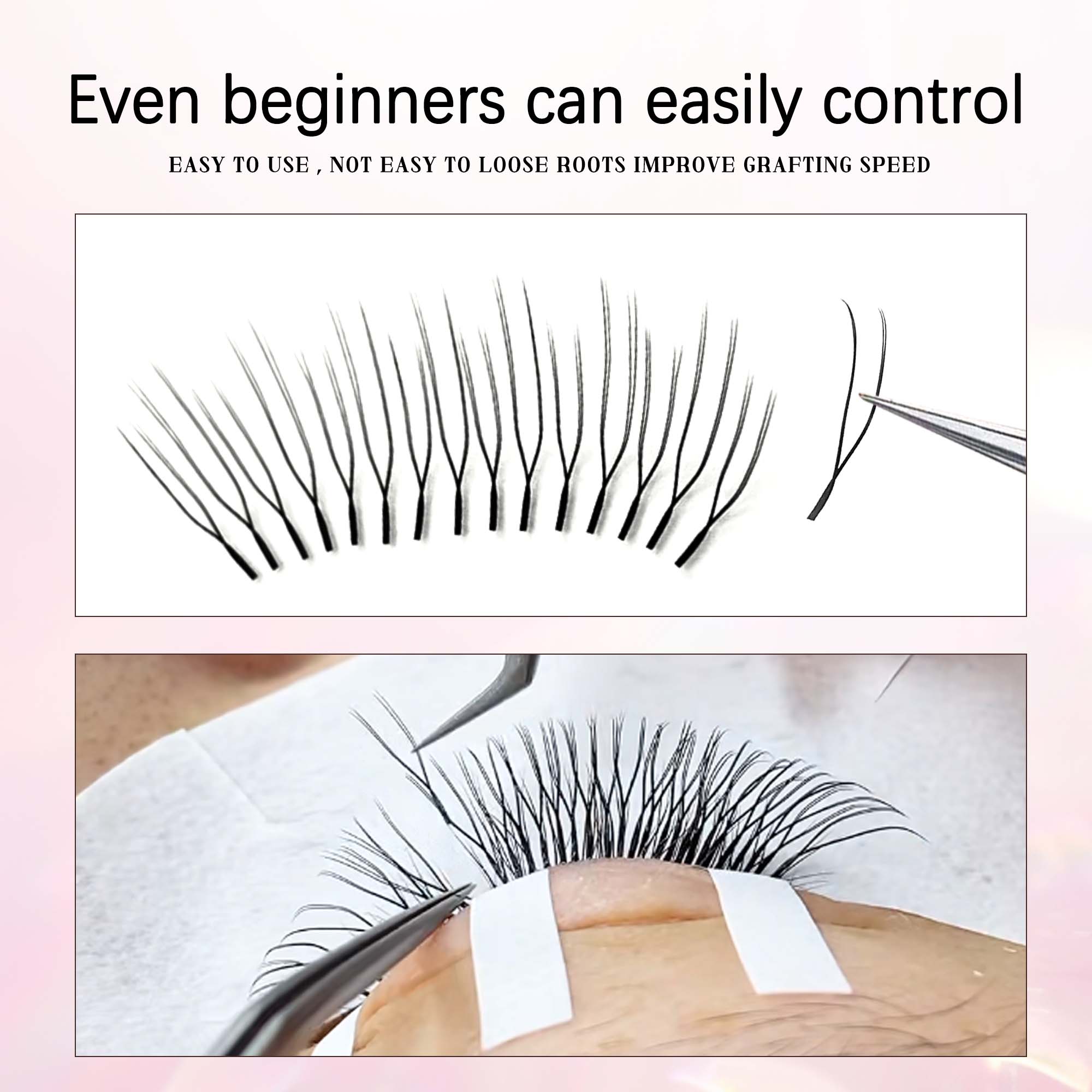 CoMango Bulu mata bunga parale - Eyelash Extension Volume Styles ulasan dan harga