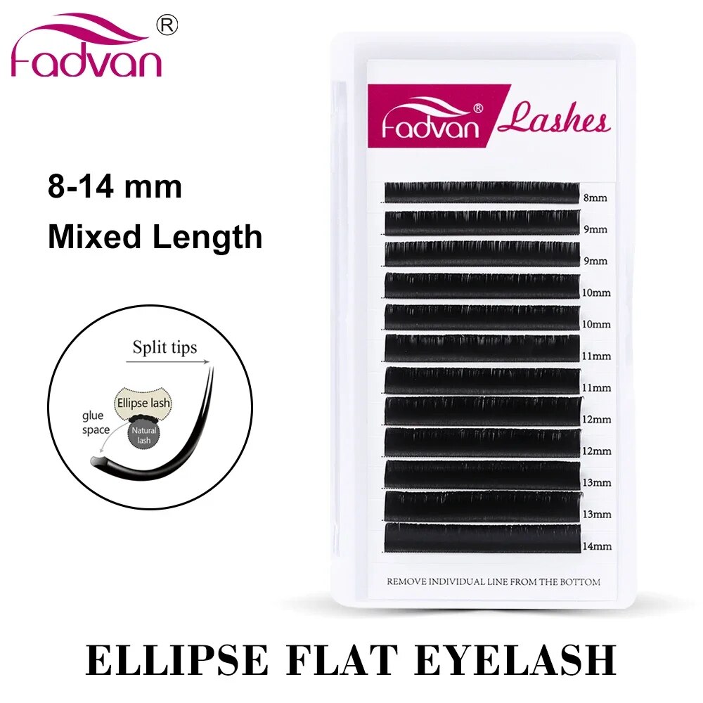 FADVAN Ellipse Datar C/D Melen - Eyelash Extension Permanent ulasan dan harga