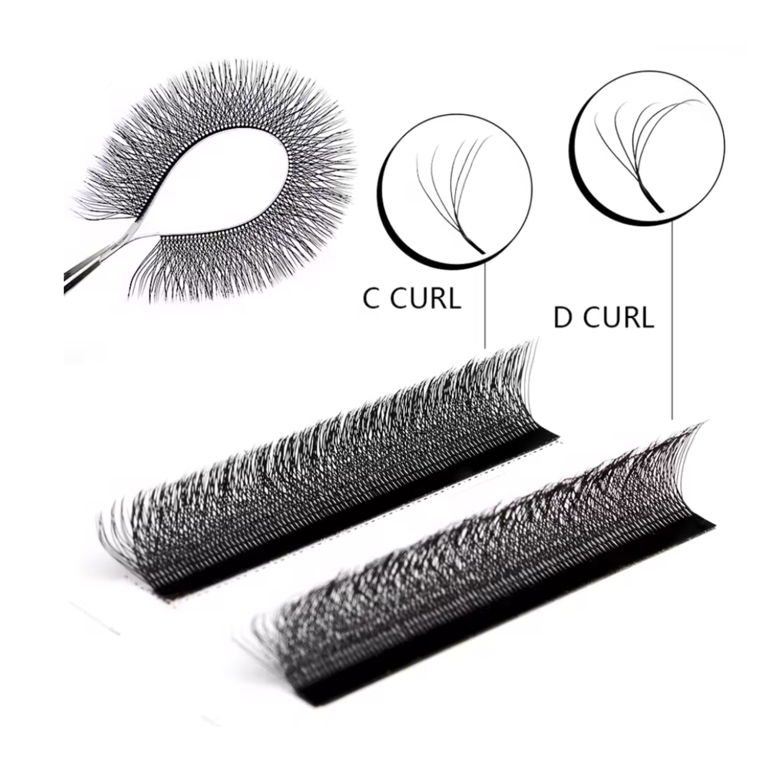 TDANCE W‑Style Bulu Mata Volum - Eyelash Extension Volume Styles ulasan dan harga
