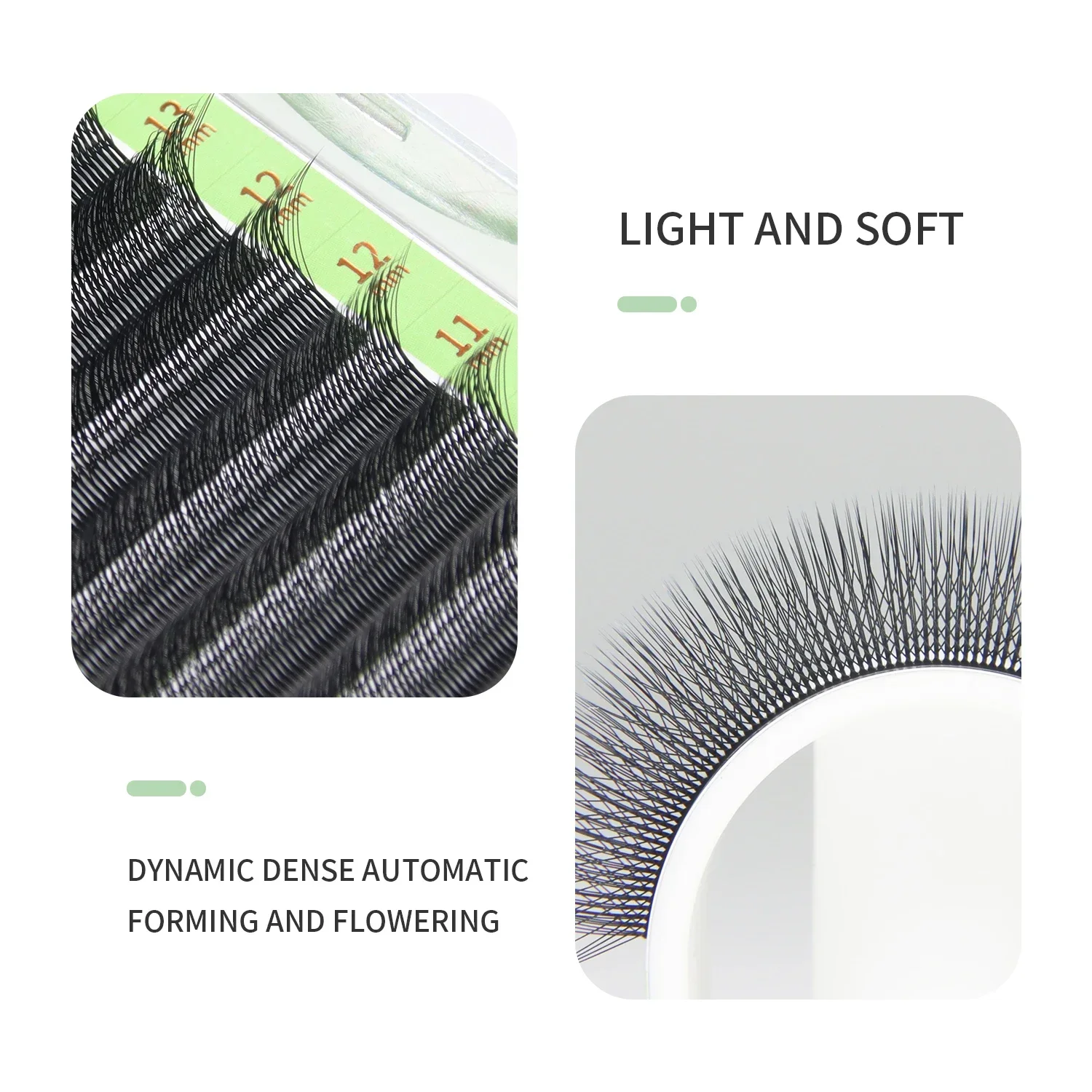 GLAMLASH 3D W Perpanjangan Bul - Eyelash Extension Volume Styles ulasan dan harga