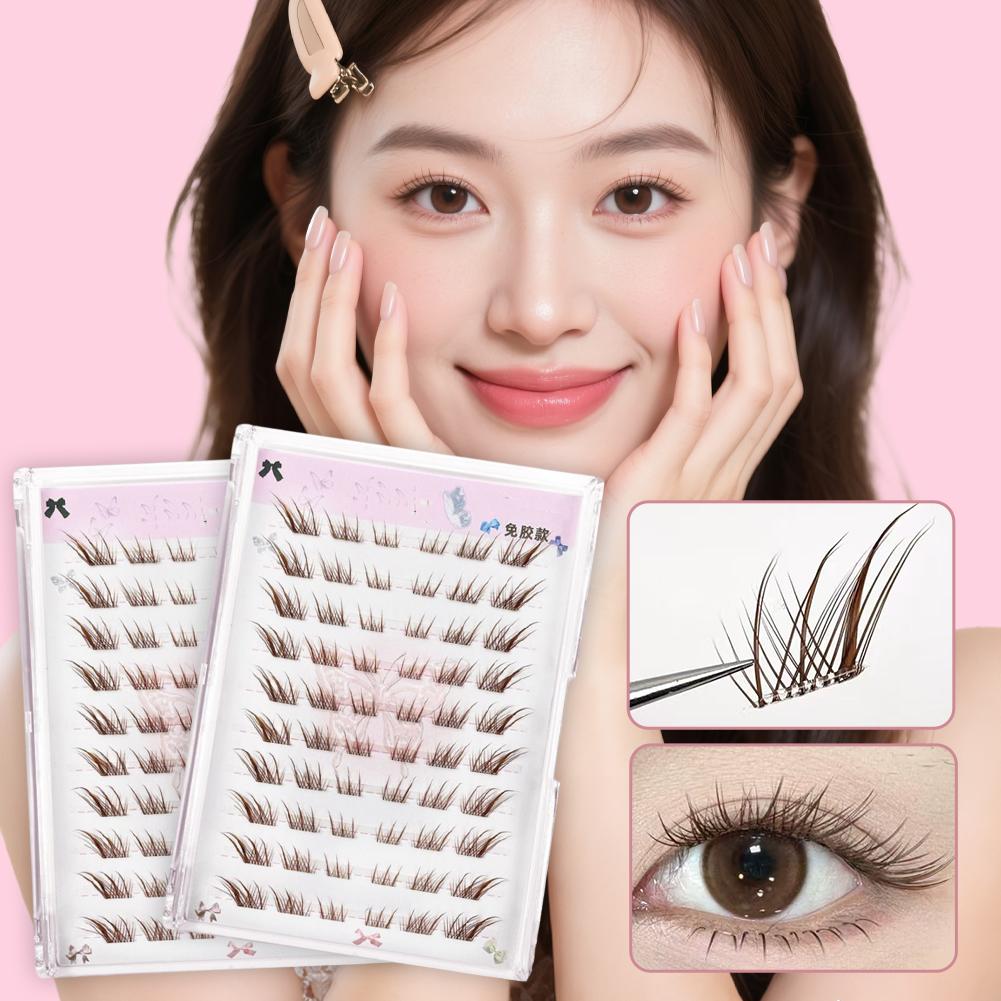 Bulu Mata Palsu Efek Mata Ruba - Eyelash Extension No 10 ulasan dan harga