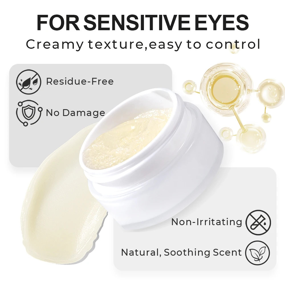 Gollee 5/10 PCS Krim Penghilan - Eyelash Extension Is Safe ulasan dan harga