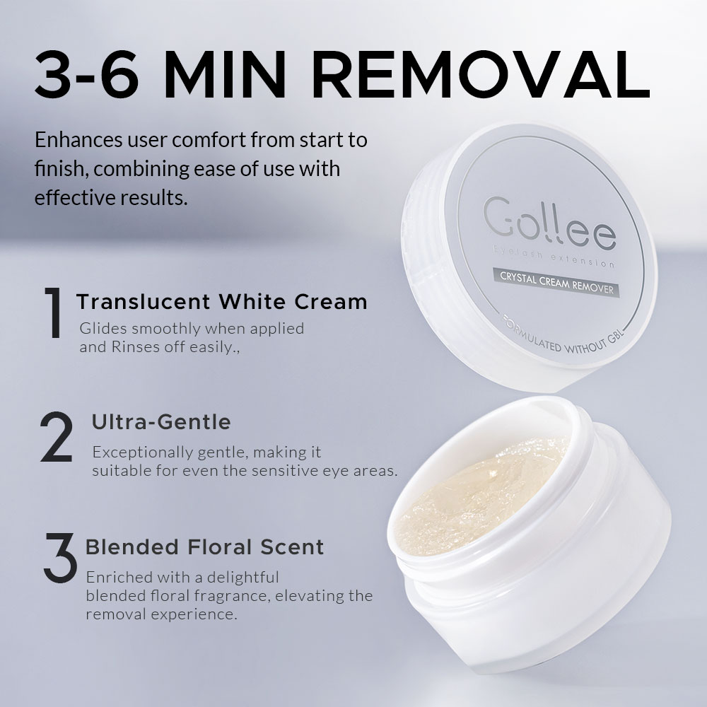 Gollee 5/10 PCS Krim Penghilan - Eyelash Extension Is Safe ulasan dan harga