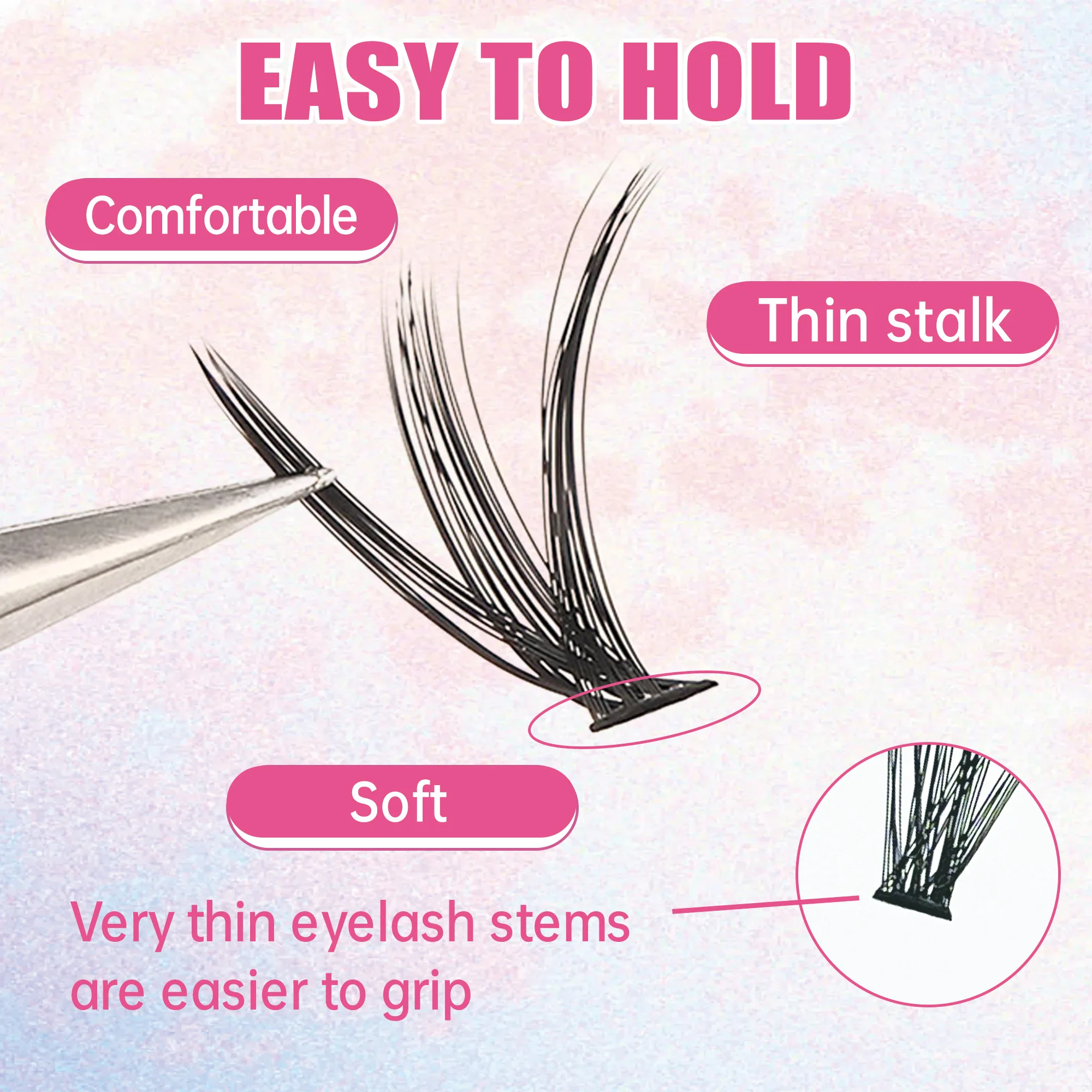 Bulu Mata 200 PCS Clusters Las - Eyelash Extension Review ulasan dan harga