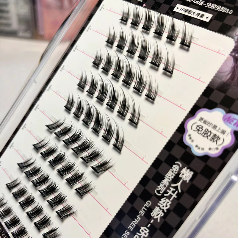 Bulu Mata Palsu Fox Cluster La - Eyelash Extension No 10 ulasan dan harga