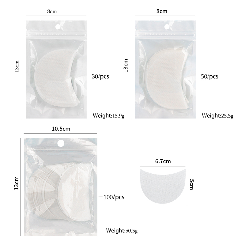 30/50/100 Pelindung Eyeshadow, - Lash Mapping Sticker ulasan dan harga